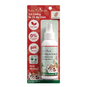 Xịt diệt ve và bọ chét Best Friends | 100ml – Không mùi