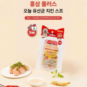 Súp gà men vi sinh hồng sâm