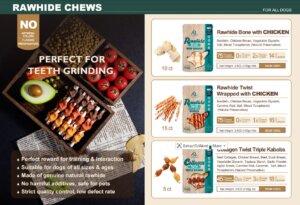 RAWHIDE CHEWS