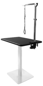 Pneumatic lifting grooming table